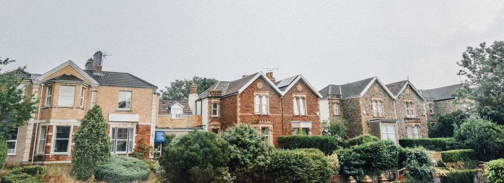 residential houses in the neighborhood