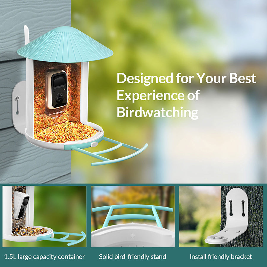 Birdfy Feeder Lite with Solar Panel