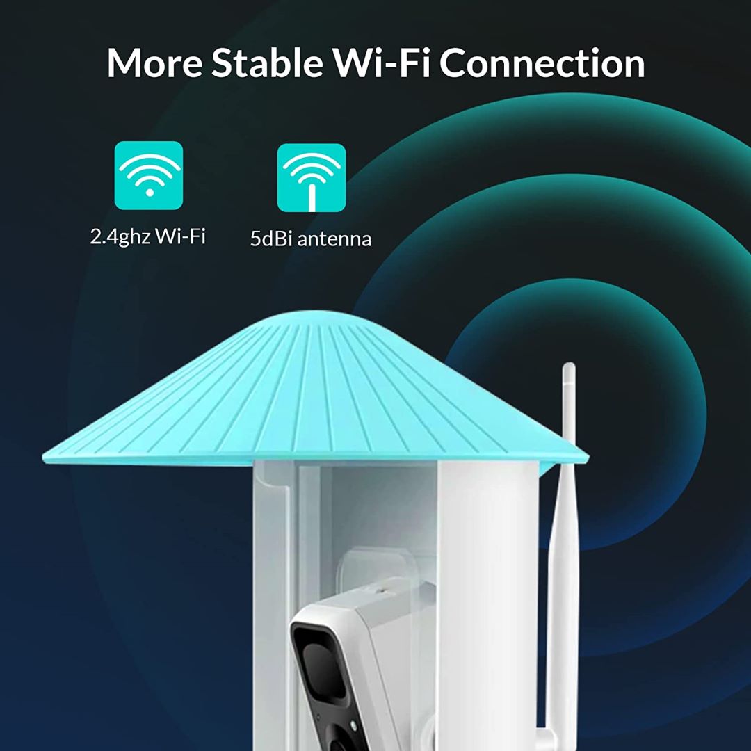 Netvue Birdfy Feeder with Solar Panel