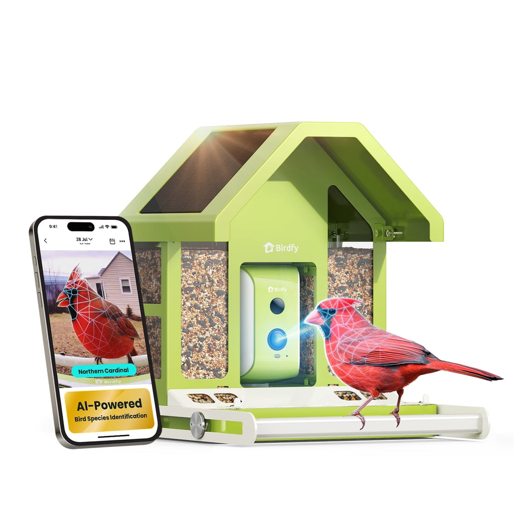 Birdfy Smart Bird Feeder with Camera, AI Identification for 6000+ Spec ...