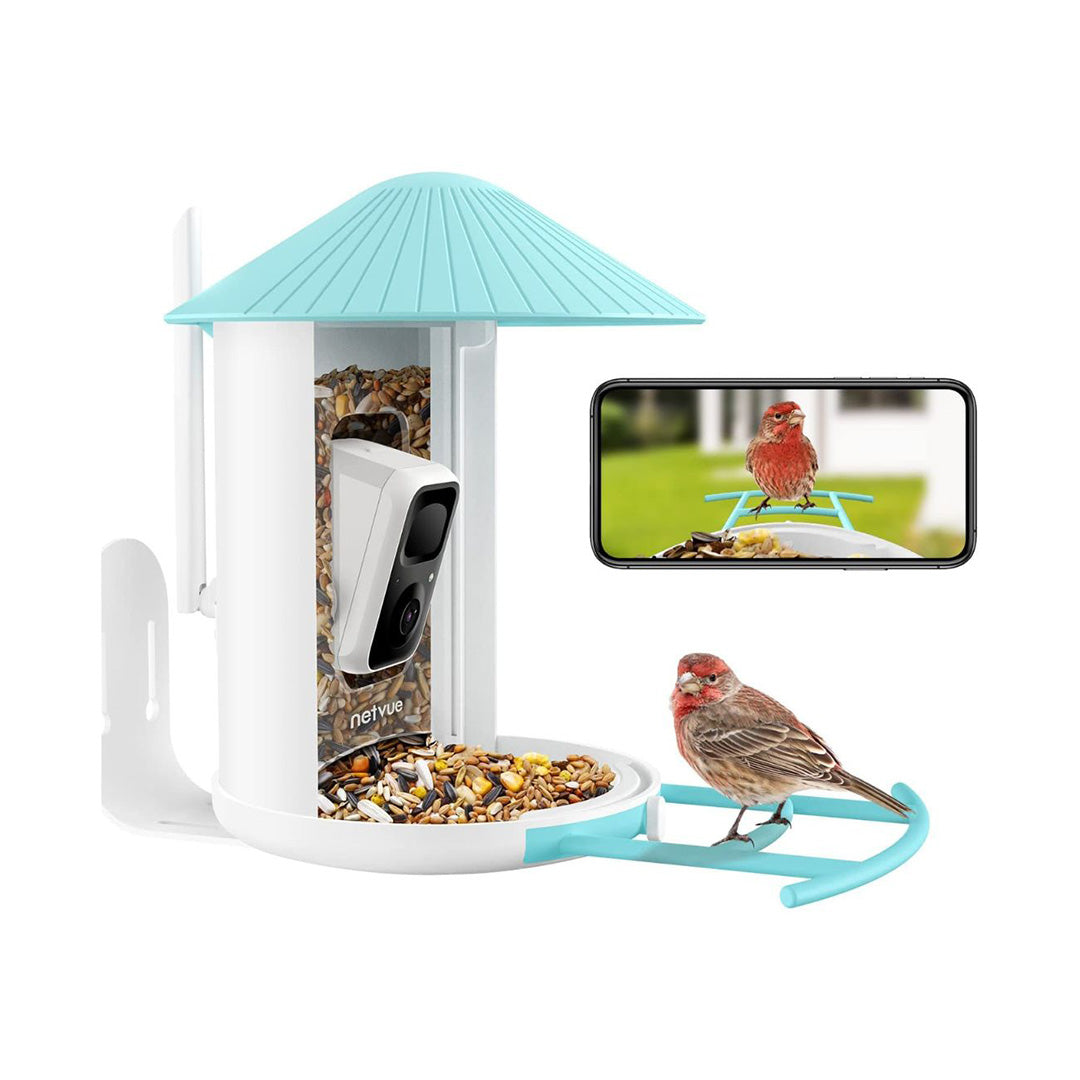Netvue Birdfy Feeder - Feed, Watch and Record Birds with One Device