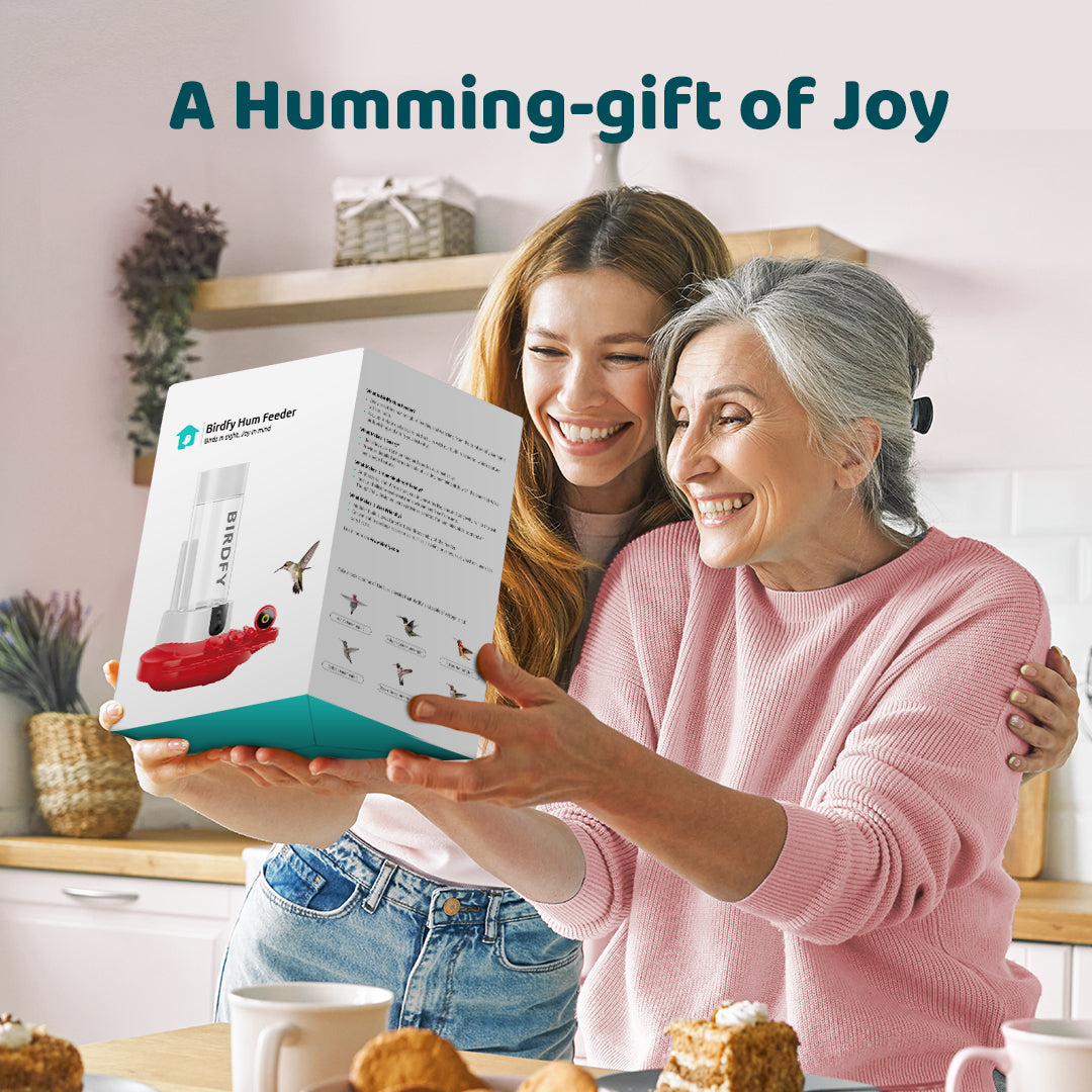 [Pre-order] Birdfy Hum Feeder - Dual-Camera Smart Feeder for Hummingbirds
