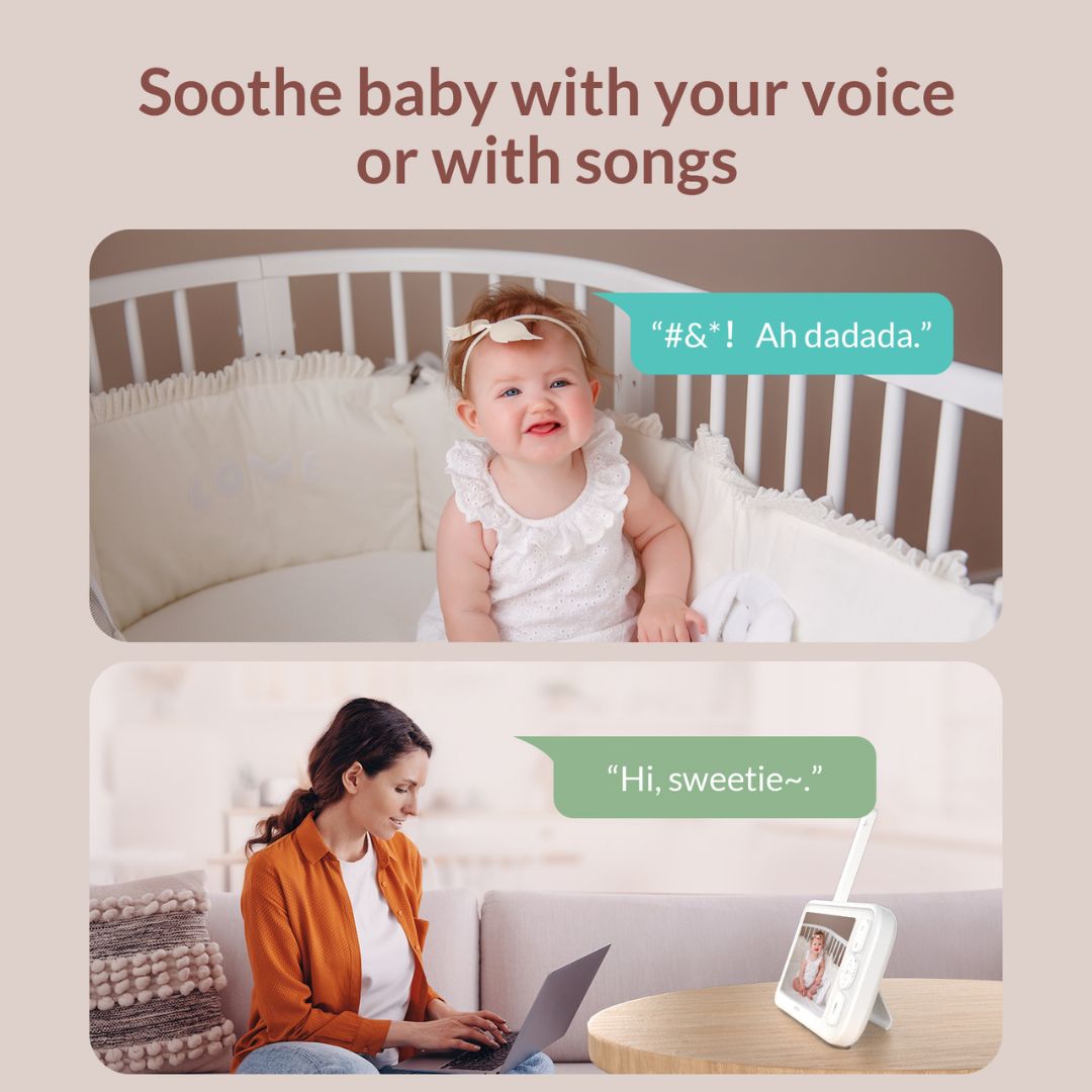 NETVUE Peekababy 4-in-1 Baby Monitor