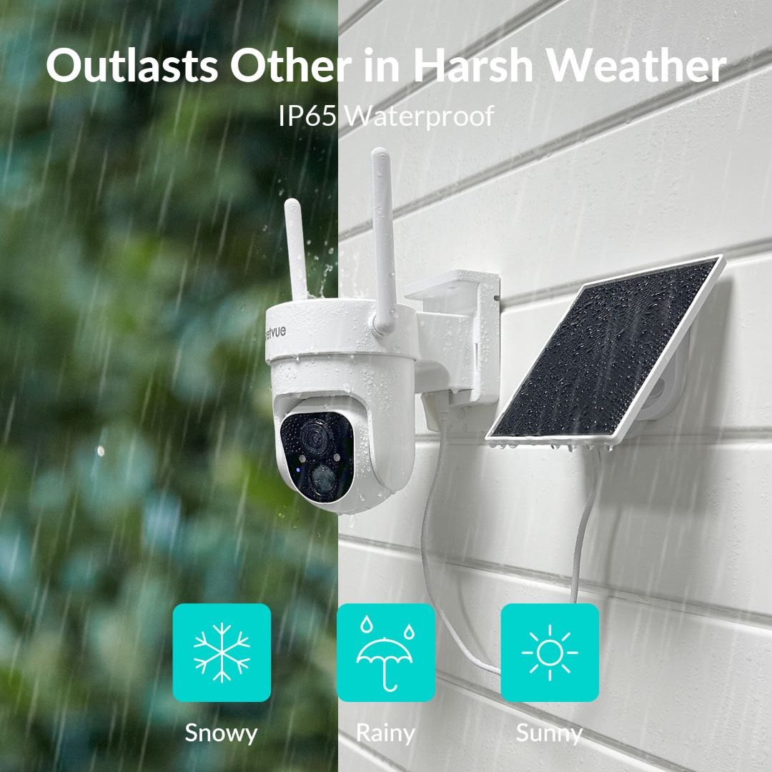 Sentry Plus 3 - Outdoor Wireless Security Camera with Solar Panel