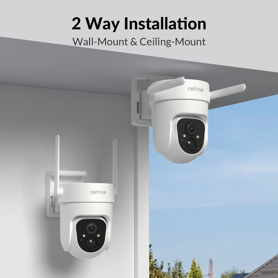 Sentry Plus 3 - Outdoor Wireless Security Camera with Solar Panel
