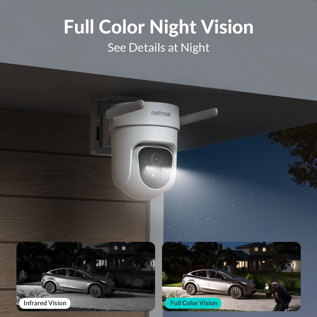 Sentry Plus 3 - Outdoor Wireless Security Camera with Solar Panel