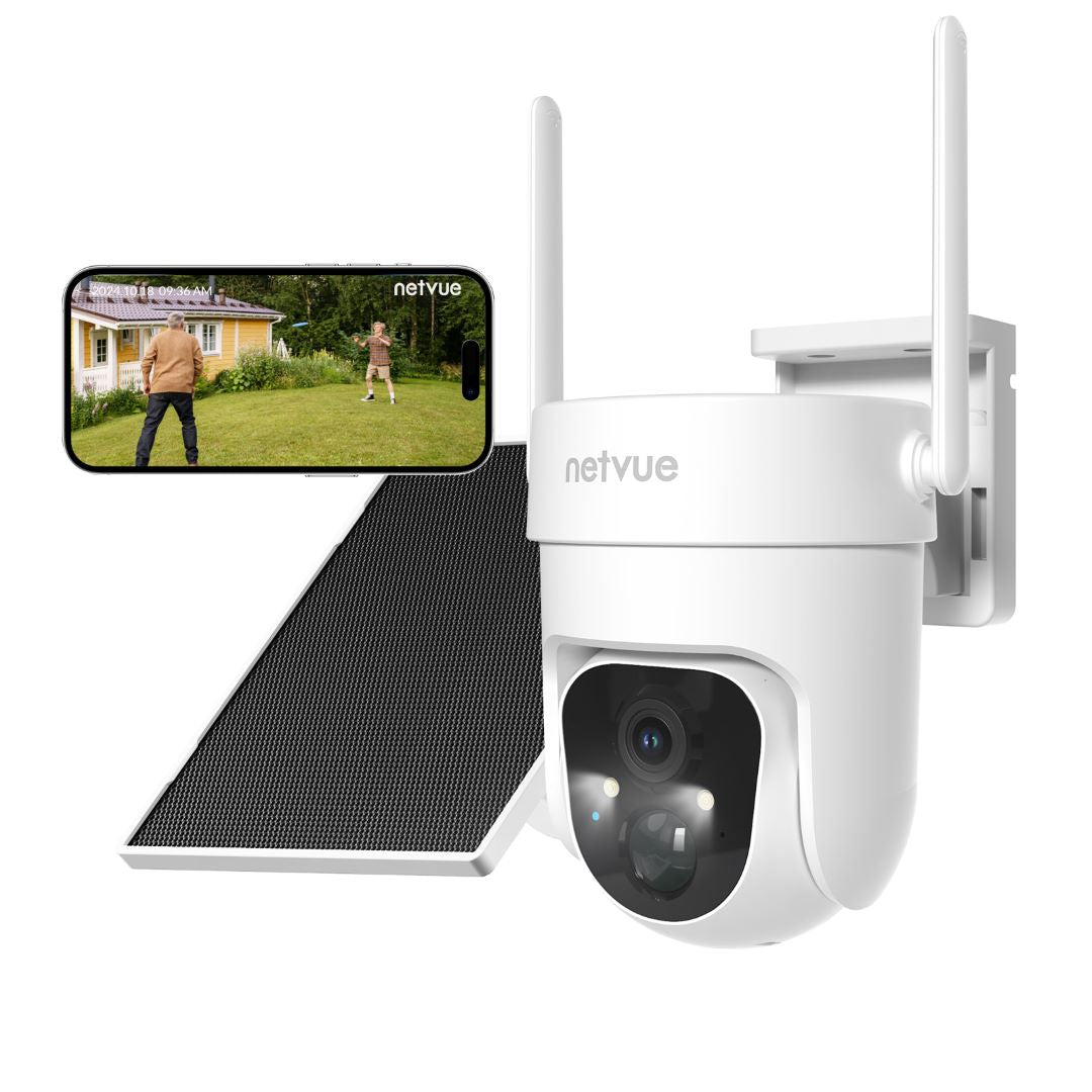 Sentry Plus 3 - Outdoor Wireless Security Camera with Solar Panel