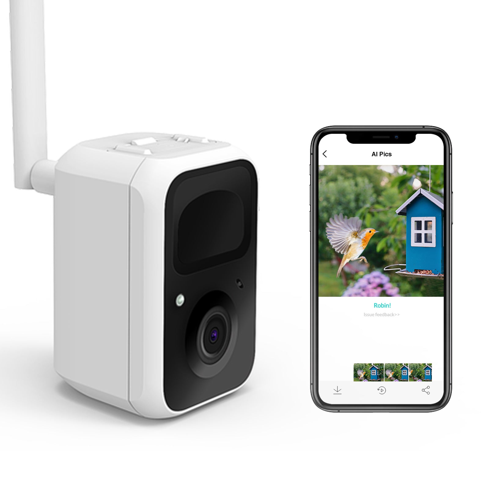 Birdfy Cam Bird Camera With Motion Detection
