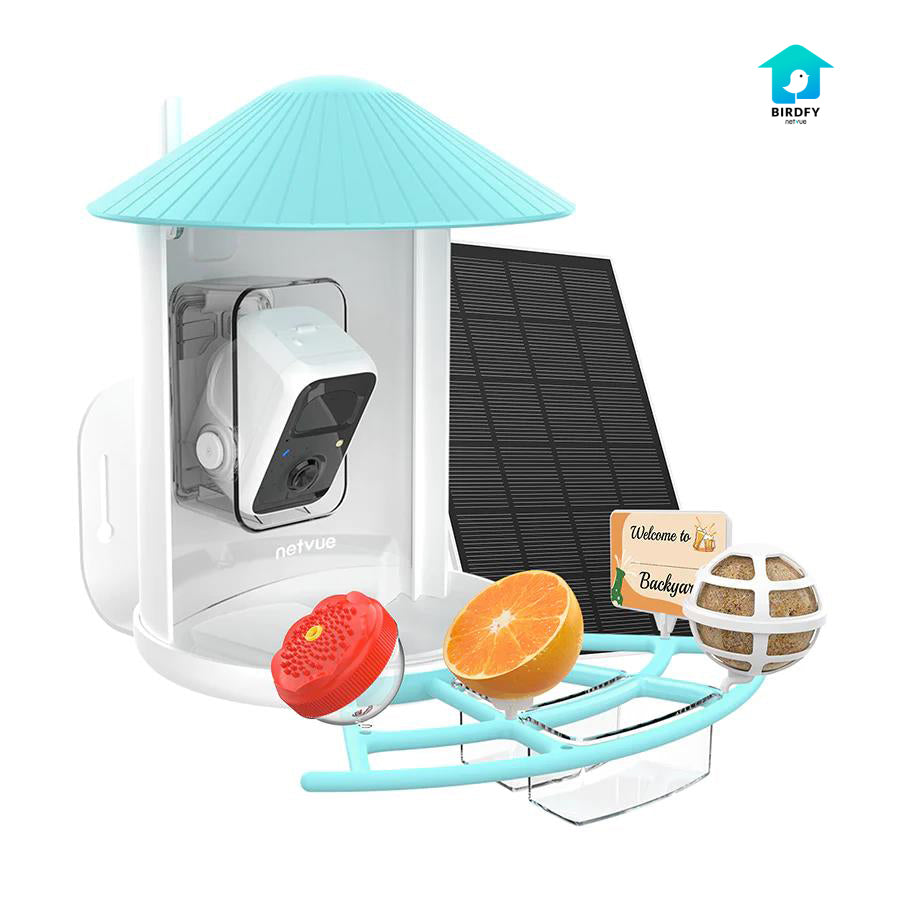Netvue Birdfy Feeder Lite with Pro Perch Set