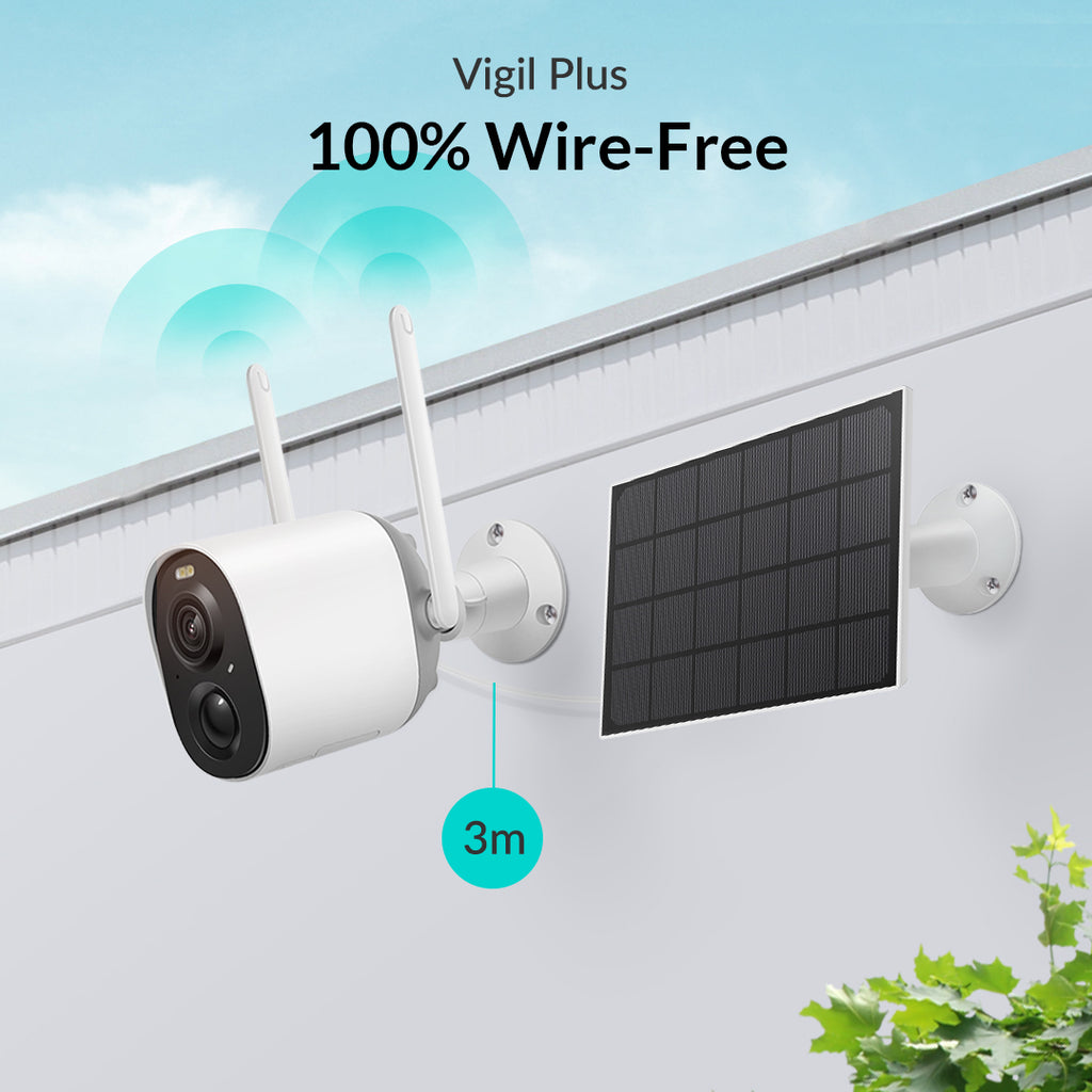 Vigil Plus | 100% Wire-Free Battery Outdoor Security Camera - netvue