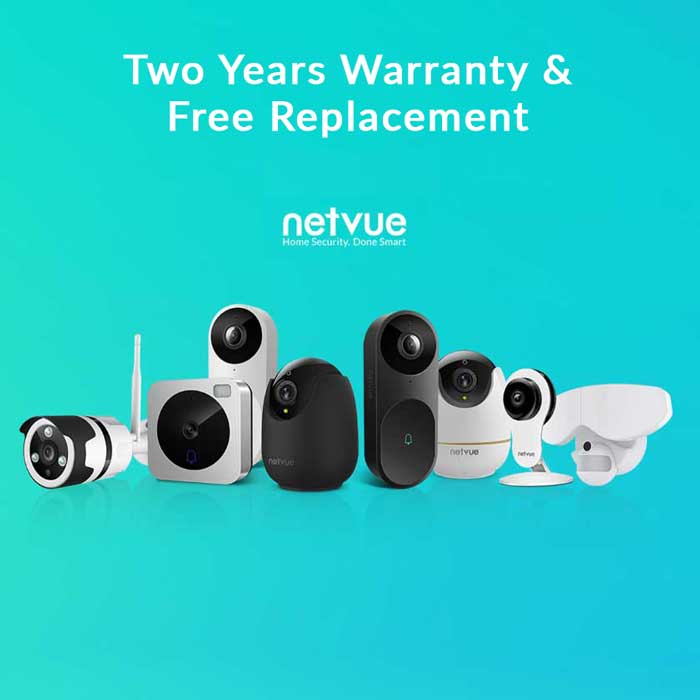 Guarantee of Free Replacement (cameras/doorbells) - netvue
